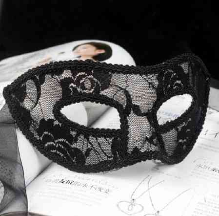 Карнавал маска пластикова one size чорний Київ