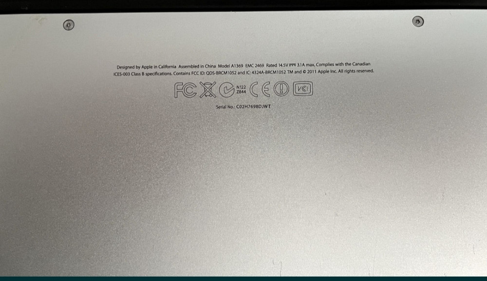 Ноутбук: Apple MacBook Air 13 (2011) Intel Core i5, A1369 Киев - изображение 8