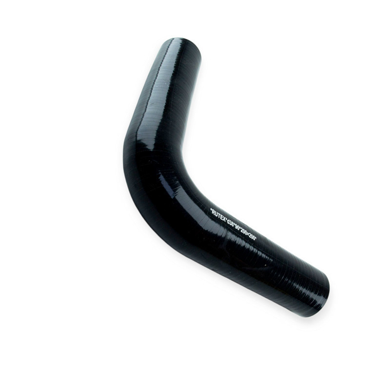 Патрубок универсальный угол d-38 L-200*200 90град. силикон Мукачево - изображение 1