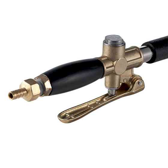 Ківш-хопер штукатурний пневматичний універсальний (стіни й стеля), 3 л, 5-6 атм, 400 л/хв INTERTOOL PT-0406 Київ