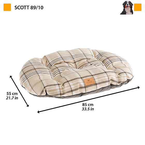 Подушка- м'яке місце для собак і котів Ferplast Scott 89/10 (Ферпласт 89/10) Синій Запоріжжя