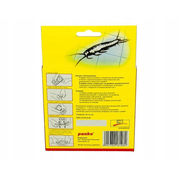 Ловушка с аттрактантом для чешуйниц Panko, 2 шт Днепр - изображение 6