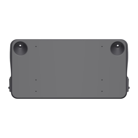 Mercedes-Benz  A2438852902 Подіум номерного знака для США EQA H243 EQB X243 Одеса