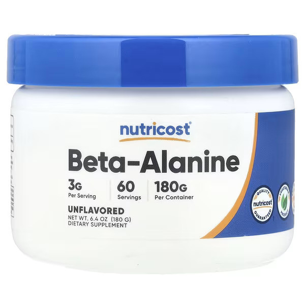 Бета-аланин Nutricost Beta-Alanine 180 g (Unflavored) Луцк - изображение 1