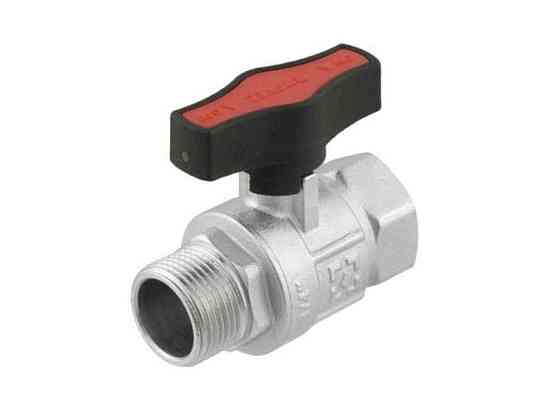 Кран шаровой 3/4 ВЗ, DN20, PNG, GRDV02, CW617N, бабочка, GOLD ТМ RAFTEC Киев