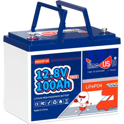 Батарея LiFePo4 Timeusb 12.8V-100Ah (Timeusb-12V100Ah-Pro) Винница - изображение 1