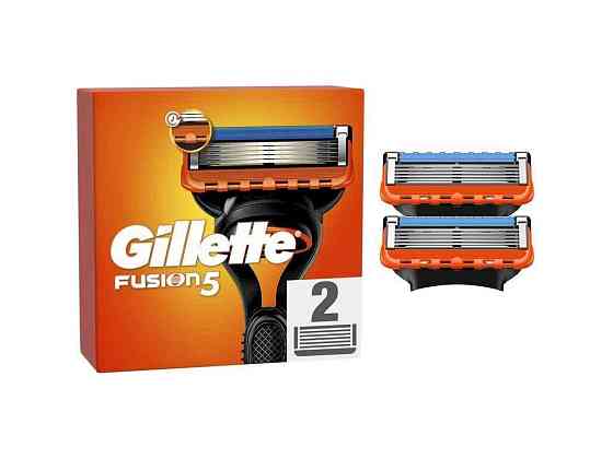 Змінні картриджі 2шт для гоління (леза) чоловічі Fusion5 ТМ GILLETTE Київ