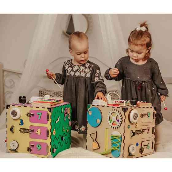 Развивающая игрушка Бизикуб Temple Group TG200123 30х30х30 см Разноцветный Винница