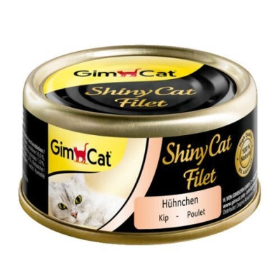 Консерви для котів GimCat Shiny Cat Filet З куркою та рисом 70 г (4002064413808) Вінниця - фото 1