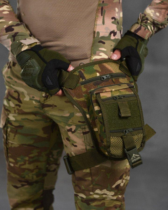 Сумка набедренная мультикам (скрытая кабура) gift  РН3876 Одесса - изображение 1