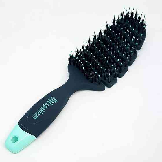Щетка для бережного ухода и укладки волос антистатическая продувная Amazing Flex Brush Spaklean 1 шт Киев