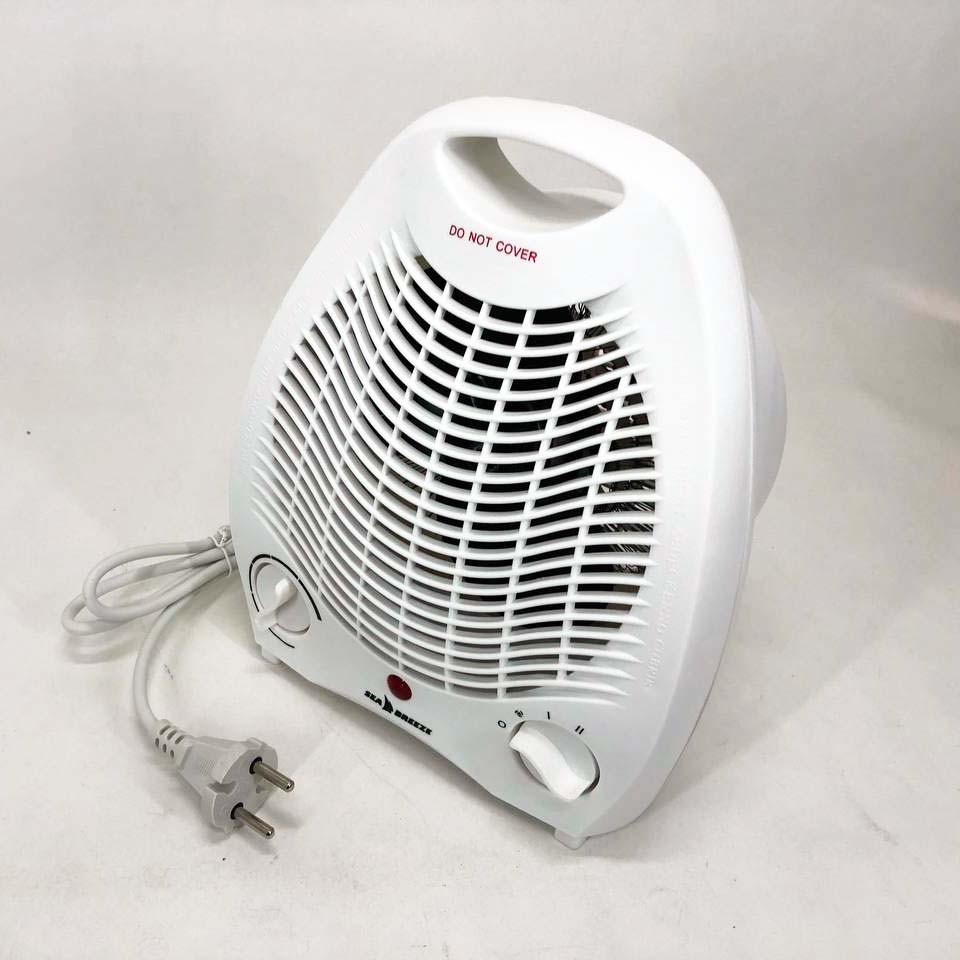Обогреватель с вентилятором 2 квт Sea Breeze SB-039 2000 Вт, Безопасный обогреватель YU-322 для дома Киев - изображение 1