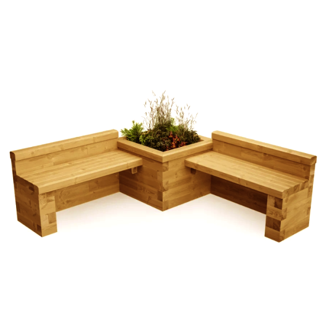 Кашпо садове "Пуерто" сієна Миколаїв - фото 1