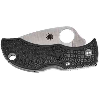Нож Spyderco Manbug Lightweight Leaf Serrated Black (MBKLFS) Винница
