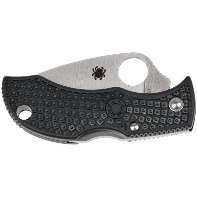Ніж Spyderco Manbug Lightweight Leaf Serrated Black (MBKLFS) Вінниця - фото 3