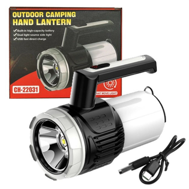 Ліхтар кемпінговий переносний CH-22031, Лампа ліхтар для намету кемпінгу, Лампа для KP-394 кемпінгу яскрава Київ - фото 1