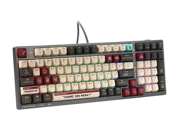 Клавіатура бездротова Bloody WS98 Pixels Red ( 16777 ) Харків