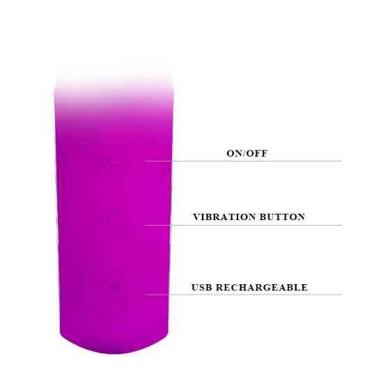 Вібратор - Pretty Love Elmer Vibrator Purple Sex Aura Київ