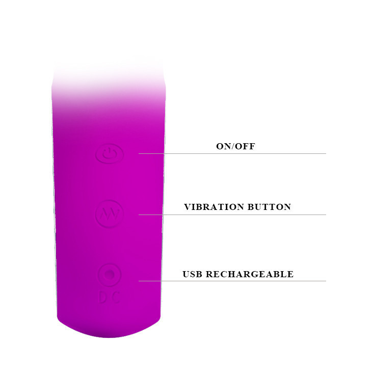Вібратор - Pretty Love Elmer Vibrator Purple Sex Aura Київ - фото 5