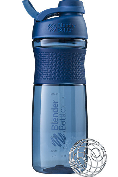 Шейкер спортивний (пляшка) BlenderBottle SportMixer Twist 28oz/820ml Navy (Original) Київ - фото 6