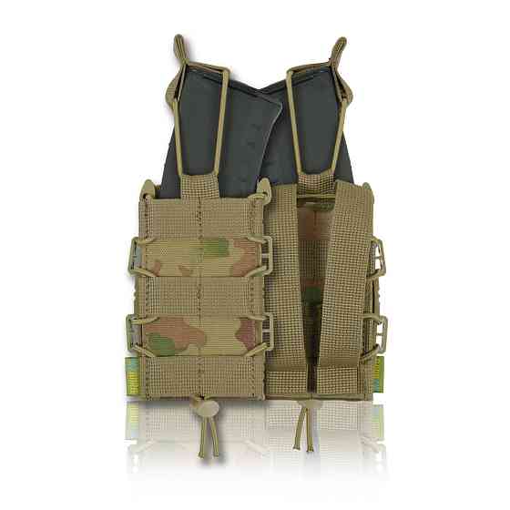 Підсумок під 1 магазин Kiborg М-1 (мультикам). Відкритий одинарний підсумок для магазину, жорсткий підсумок Київ