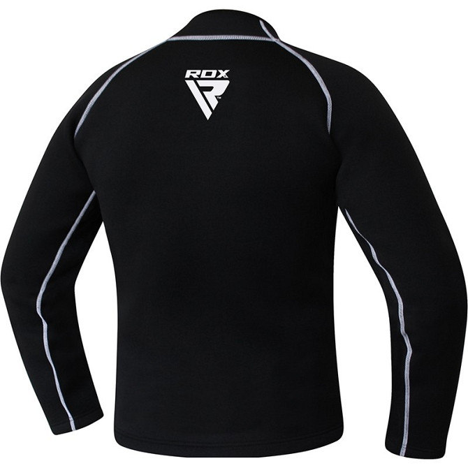 Рашгард сауна RDX Neoprenne Black 3XL Кам'янське - фото 2