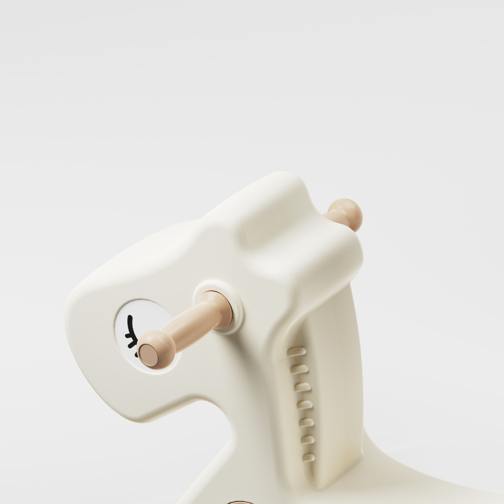 Коник-гойдалка inSPORTline Etalino, бежевий Київ - фото 6