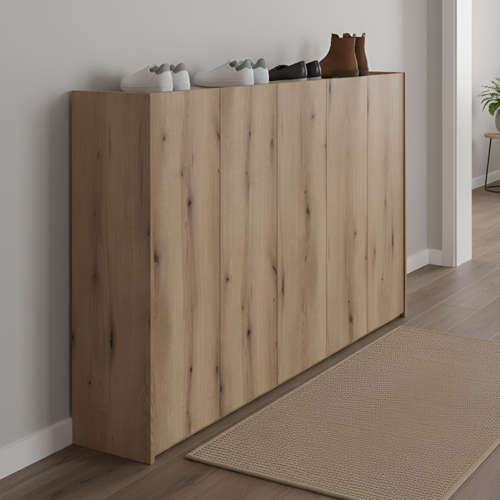 Тумба для обуви Doros Кассель Дуб Евок 5 ДСП 159х40х110 (41516218) Днепр - изображение 1