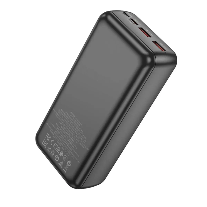 Универсальная мобильная батарея Borofone BJ38B 30000mAh Power 22.5W+PD20W (Черный) Винница - изображение 4