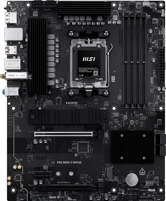 Материнская плата MSI Pro B850-S WiFi6E Socket AM5 ( 15162 ) Харьков - изображение 2