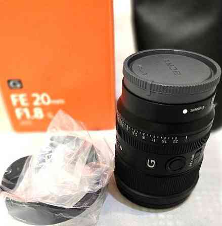 Объектив SONY SEL20F18G 20mm f/1.8 FE. Киев