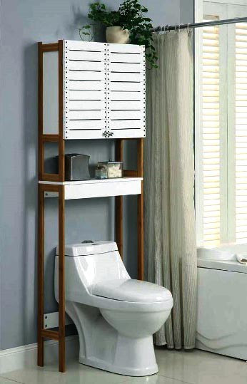 Стелаж над унітазом "Соріш" капучино-зефір Миколаїв - фото 1