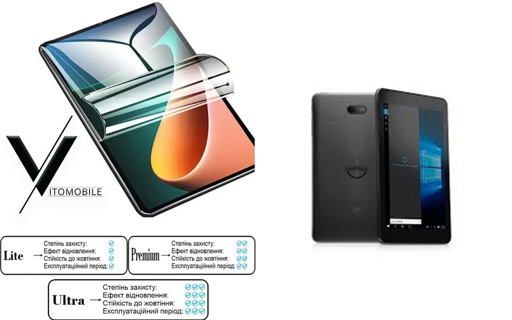 Полиуретановая пленка HyperClear Guard для Dell Venue 8 Pro (5855) Киев - изображение 1