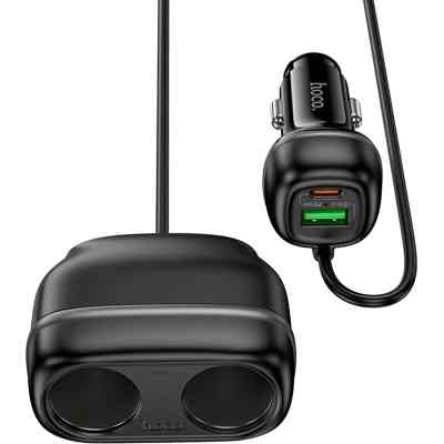 Зарядное устройство HOCO HOCO Z59 Rank 48W dual port USB-C PD30W + USB QC3.0 Black (6942007641500) Винница