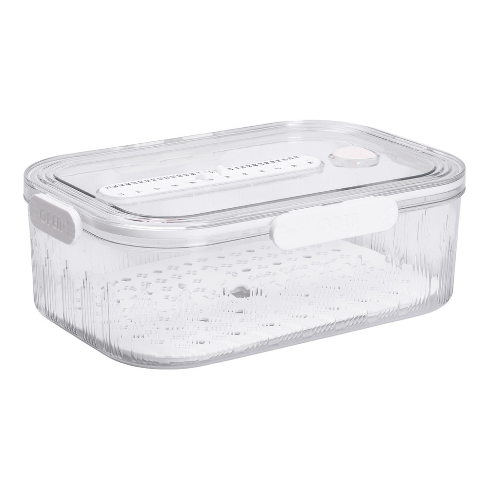 Yiwu Контейнер для їжі пластиковий 32.5х22.5х11 см харчовий контейнер з індикатором дати 4.2 л Київ - фото 4