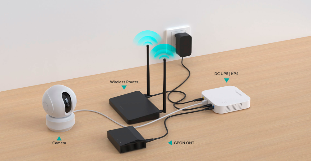 ИБП mini UPS для роутера и модема MARSRIVA KP4 10000 mAh 18W Одесса - изображение 8