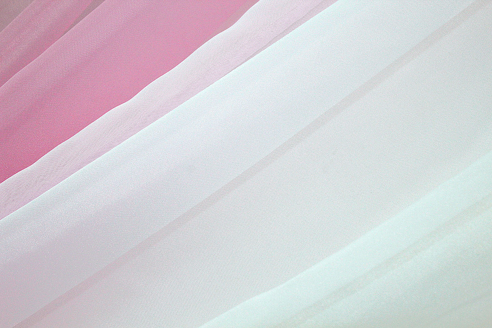 Кухонные шторы VR-Textil № 090к с ламбрекеном и подвязками розовый с белым 270х170 см (50-631) Киев - изображение 6