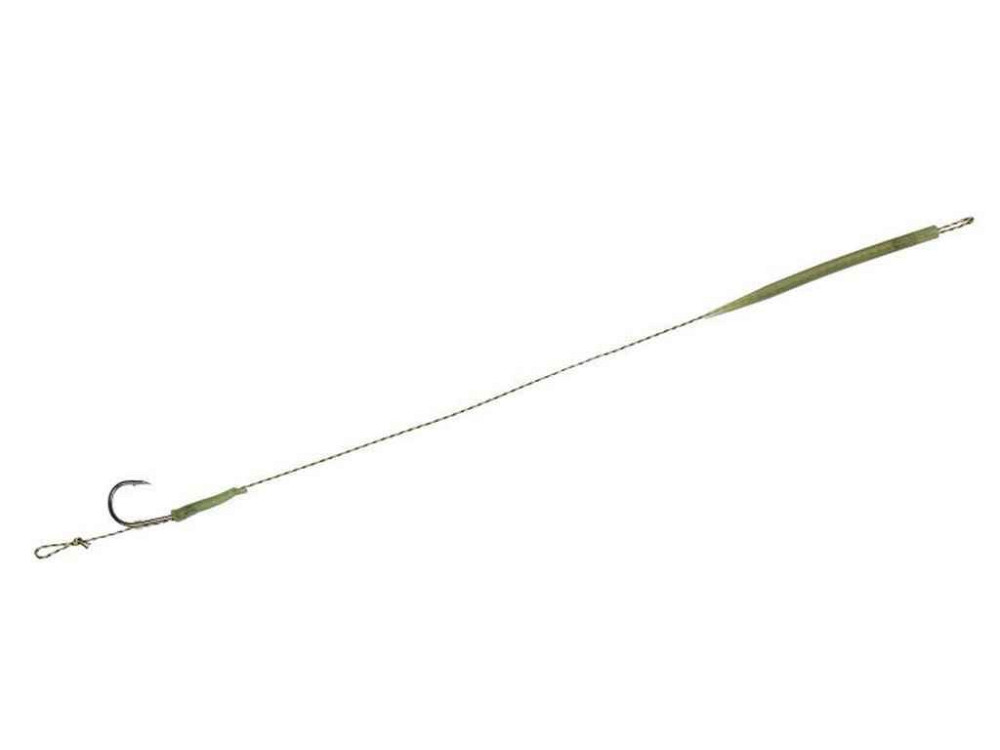 Поводок карповый (2шт/уп) с конусом hook 8340A No8 25lb 36-04-8 ТМ Fishing ROI Киев - изображение 1