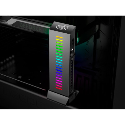 Держатель для плат Deepcool 5V ADD RGB для подключения видеокарт, металл рамка+пласт. ос (GH-01 A RGB) Винница - изображение 4