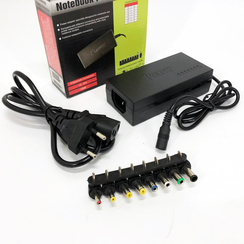 Адаптер для NoteBook Universal MY-120W універсальний зарядний пристрій для ноутбука WA-26 Львів - фото 6