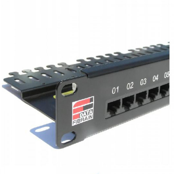 Патч-панель 19", 24xRJ45, UTP, Cat.3, 1unit, Fibrain (XV100.200) Київ - фото 1