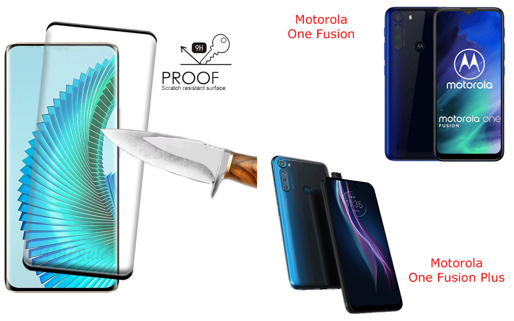 Захисне скло HyperGlass Pro для Motorola One Fusion, One Fusion Plus – максимальна чутливість та захист Київ - фото 1