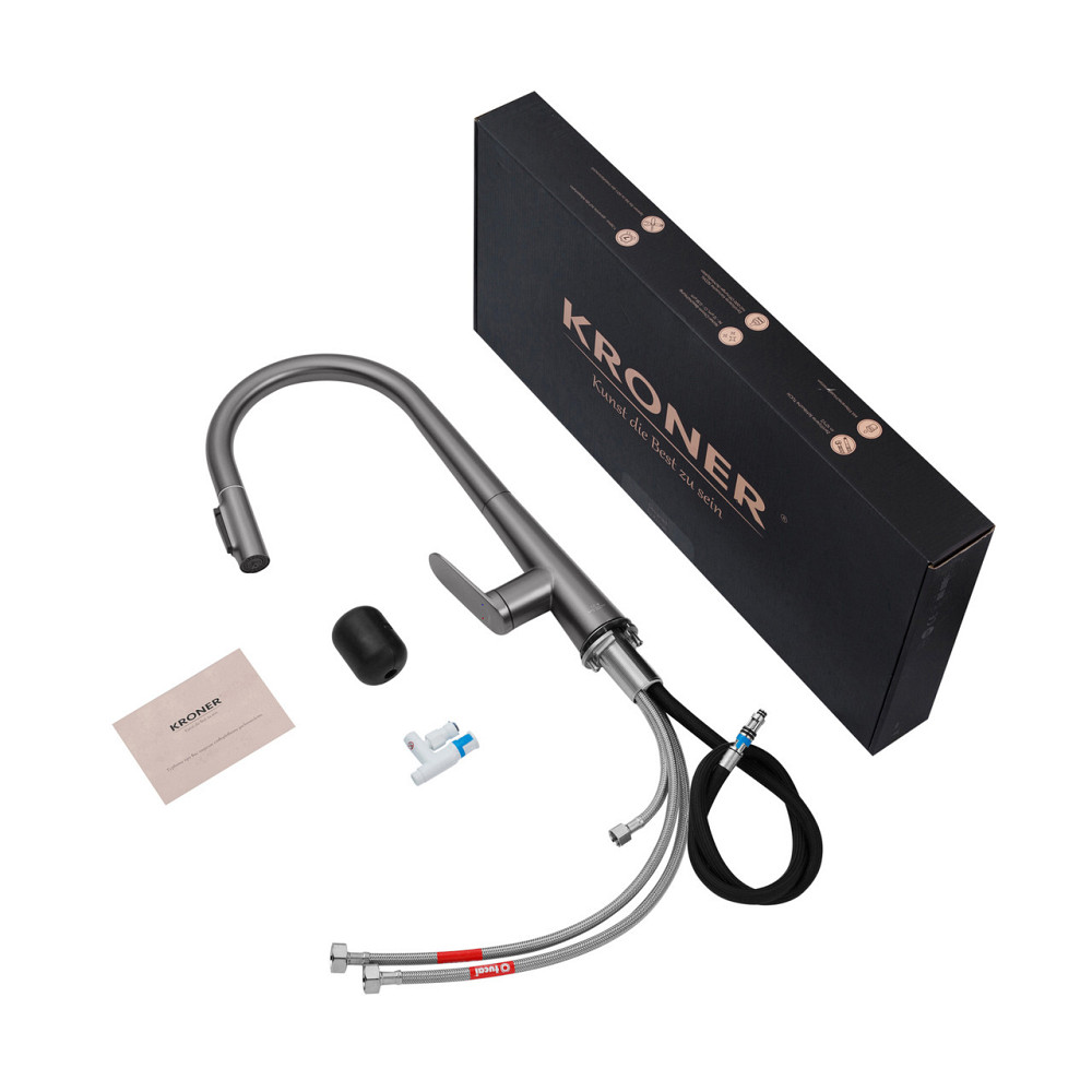 Змішувач для кухні Kroner Element 211569-5301 Київ - фото 10