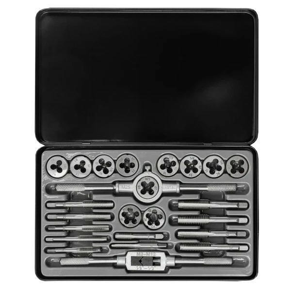 Набір мітчиків і плашок дюймовий 24 пр. (1/4, 5/16, 3/8, 7/16, 1/2) JBC-M024-2 Одеса - фото 3