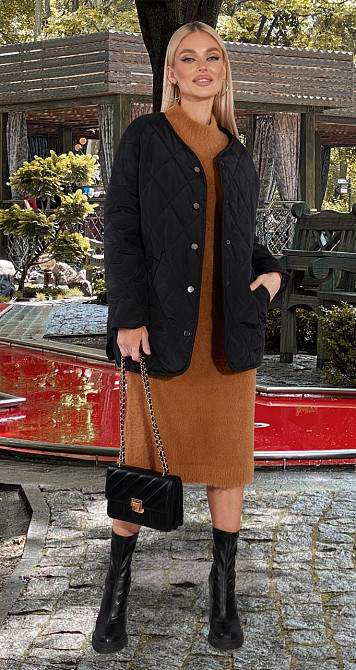 Модна стьобана куртка (46) Київ - фото 4