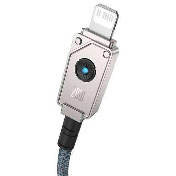 Кабель Type-C - Lightning Baseus Unbreakable Series для быстрой зарядки и передачи данных 20W 2m Stellar цвет Одесса