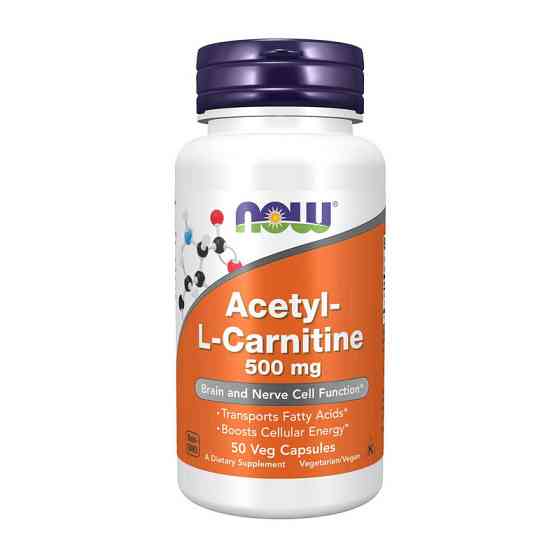 Acetyl-L-Carnitine 500 mg (50 veg caps) Луцьк