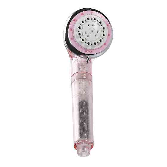 Лійка д/душа г/масаж. + КАРТРИДЖ (рожева) SFH-01 Pink Тернополь