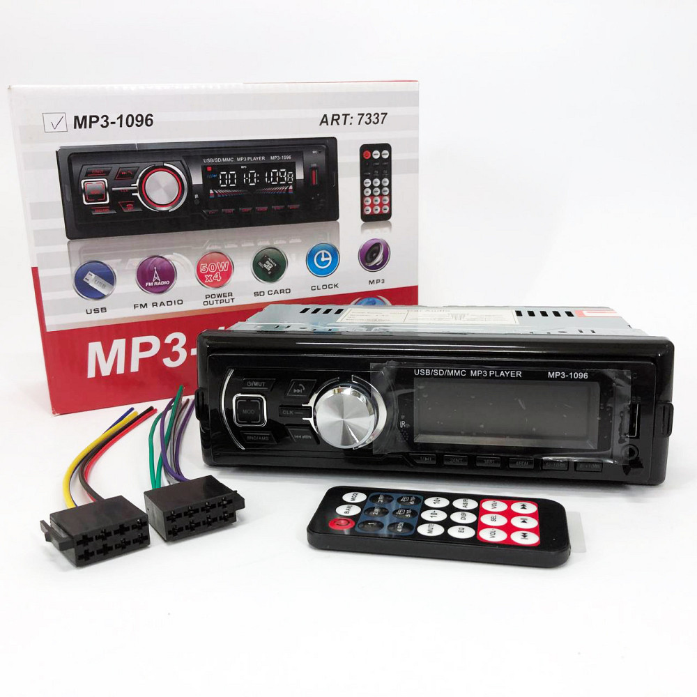 Автомобільні мультимедіа системи MP3-1096, Магнітола для автомобіля з Bluetooth, Авто магнітофони ZP-25 Львів - фото 15