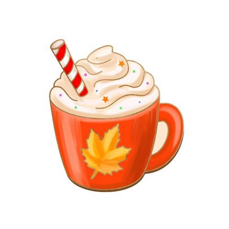 Заготовка брошки для розфарбовування "Латте з маршмеллоу" FDZB-096 Вінниця - фото 2